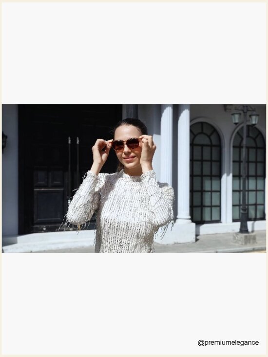 Vintage Round Sunglasses with UV400 Polarized Lenses main image 4
